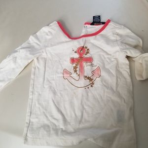 Nautica Nautucal Anchor girls top 24 m
